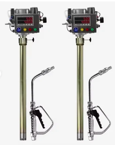 New Customized quantitative oil gun gear  high flow pneumatic  dispenser thin 208 injector car maintenance