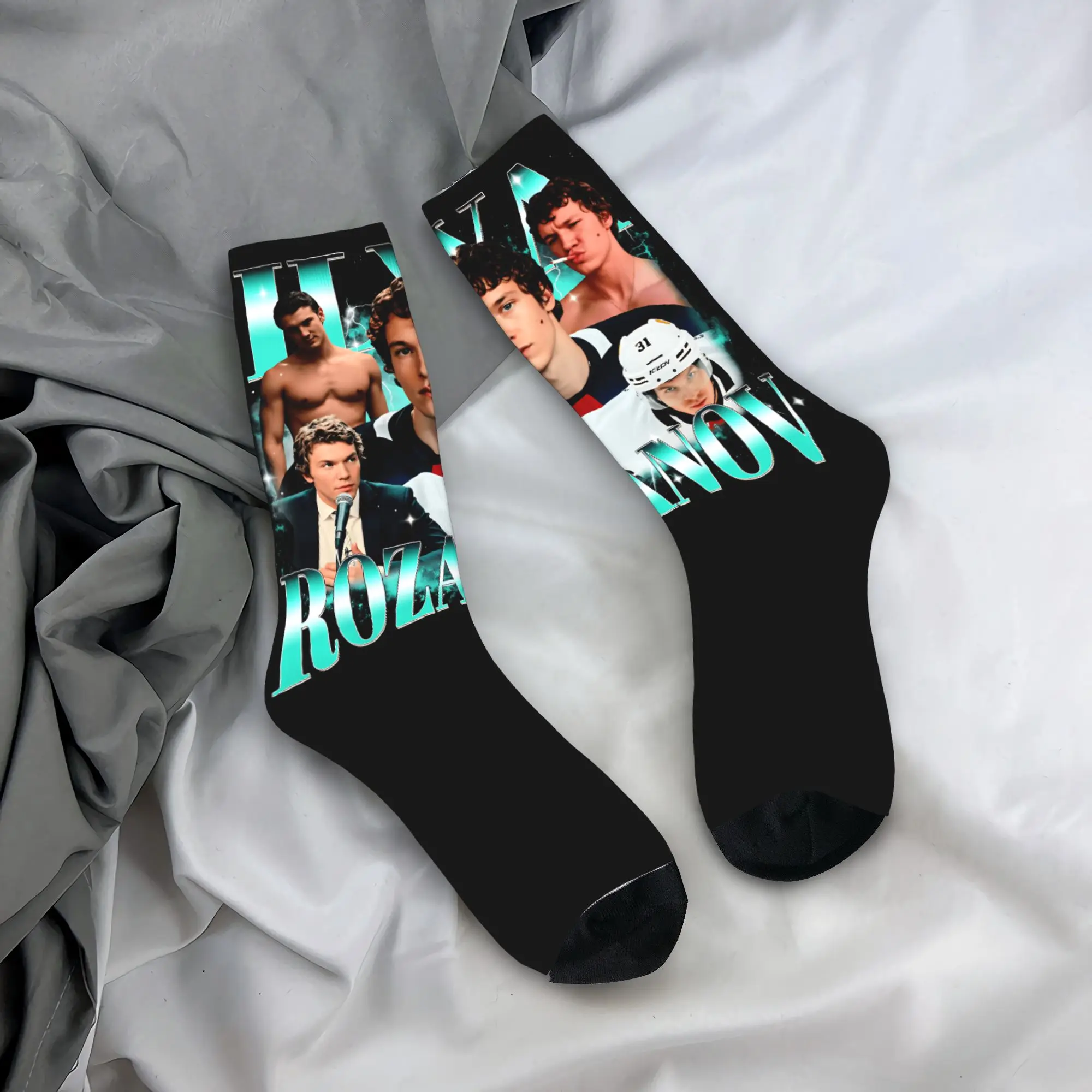 

Women Men Socks Ilya Rozanov Vintage 90s Stockings Non Slip Warm Soft Socks Autumn Trendy Design Climbing Socks