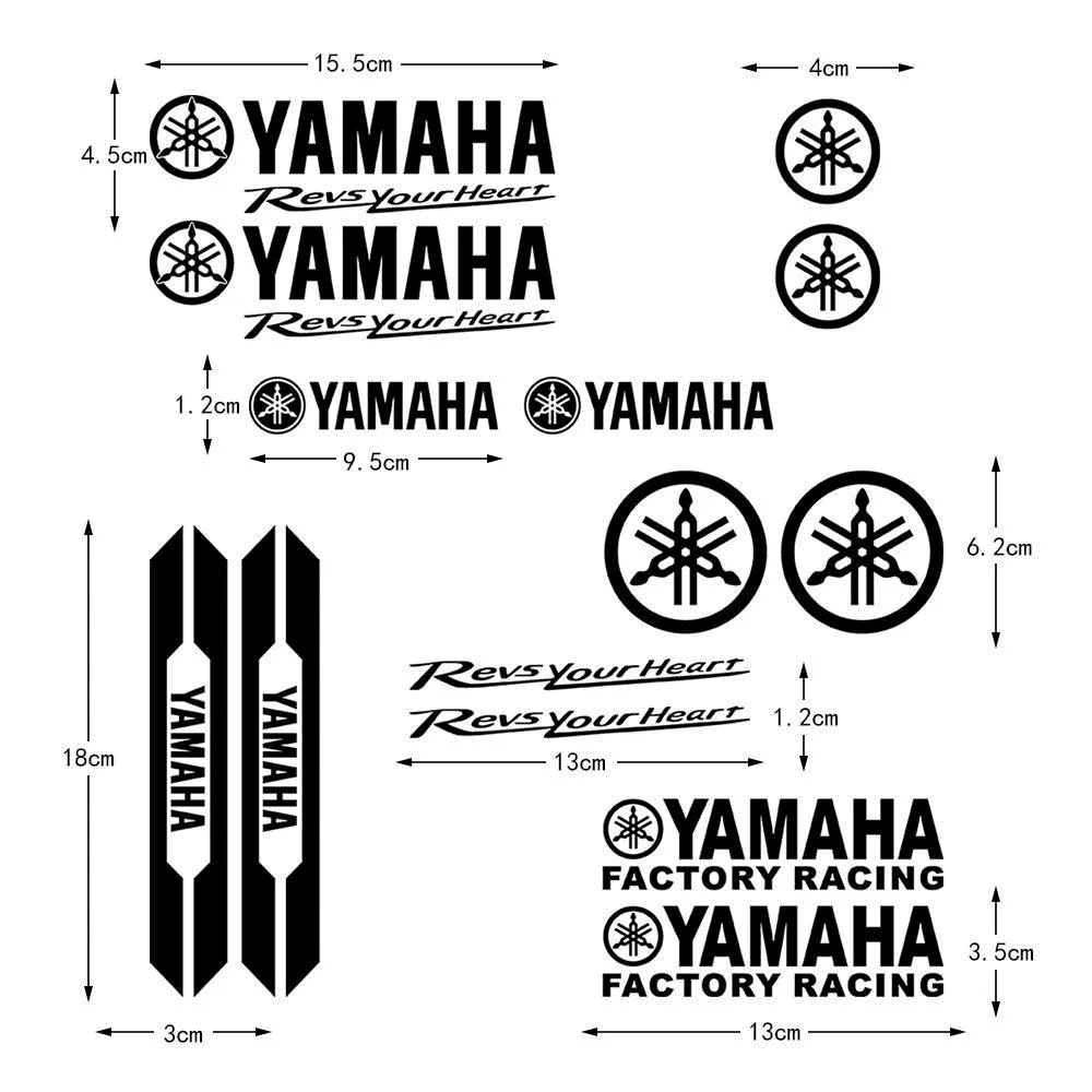 Motorcycle Stickers Laser Letter Logo Dirt Bike Racing Helmet Fuel Tank Decals Accessories Auto Modification Decor image 6