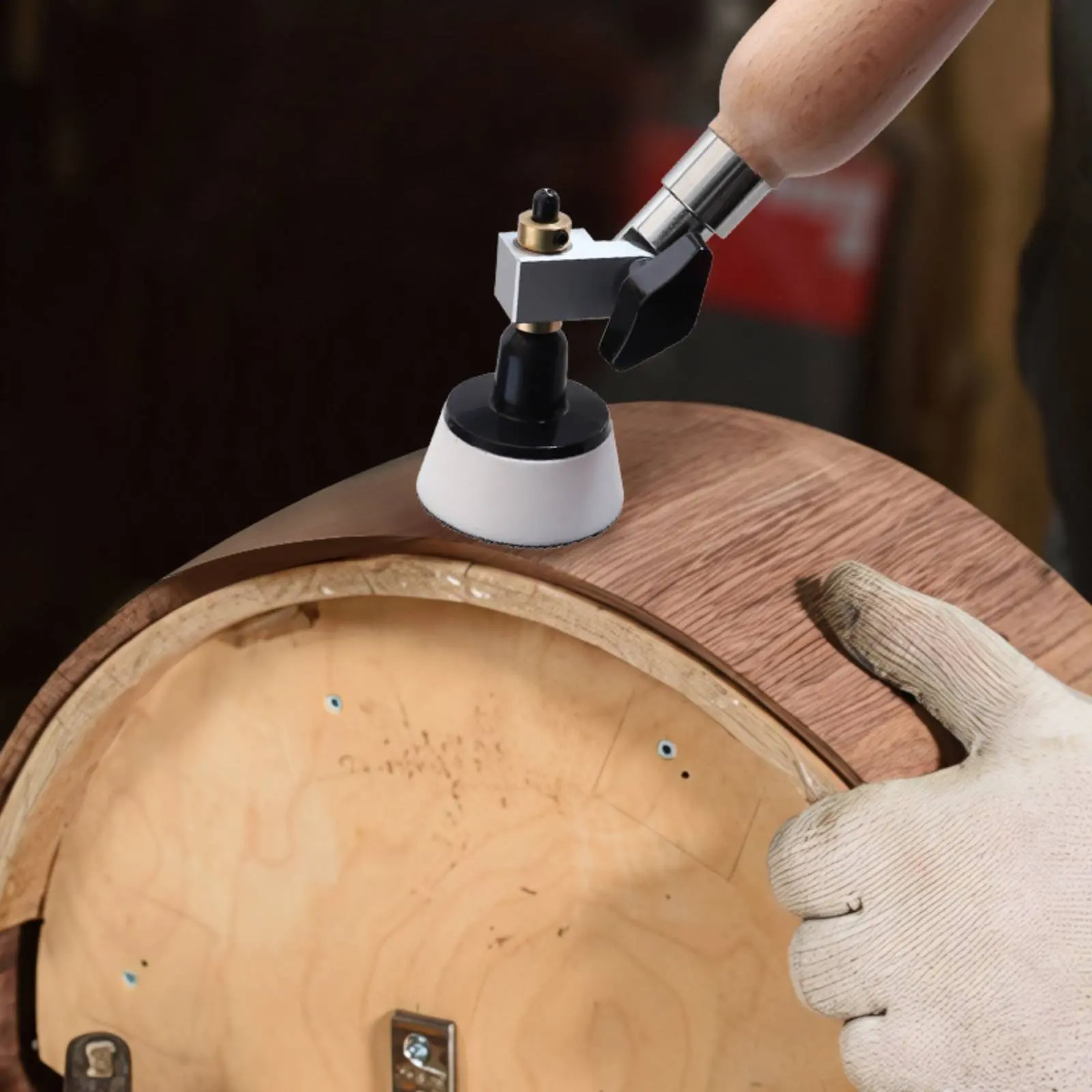 

55 Pieces Bowl Sander Set 50 Sandpapers Wood Lathe Sanding Kit Lathe Sanding Kit Easy to Grip Bowl Sander for Turners, Workshop