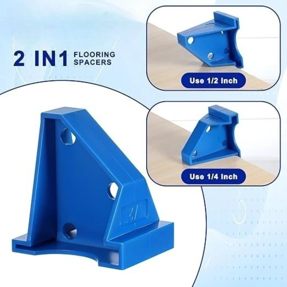 1-60Pcs Wood Floor Installation Spacer 1/2