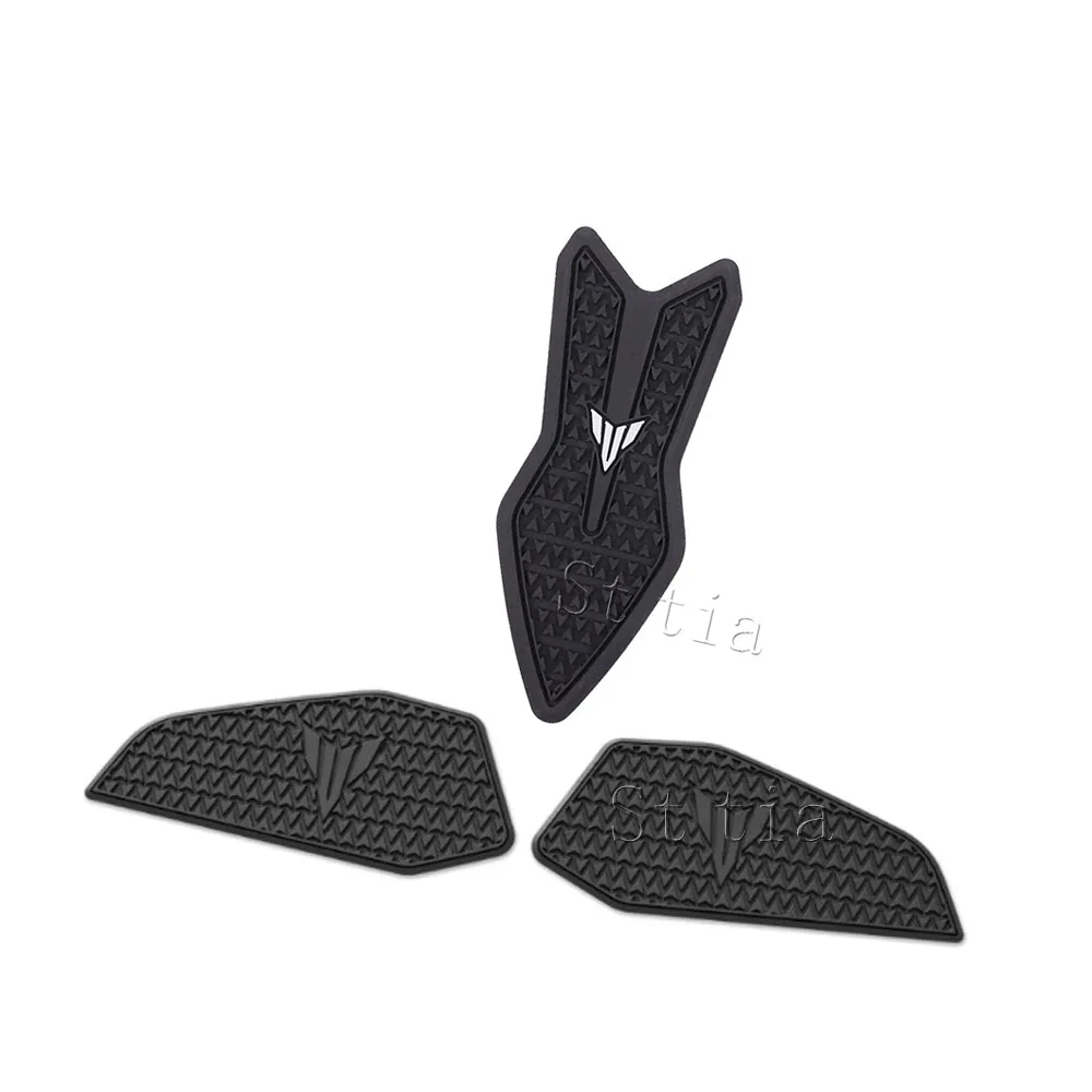 MT-07 2025 New Motorcycle Tank Pad Fit For Yamaha MT-07 MT07 MT 07 mt07 Fuel Tank Pad Non-slip Side Fuel Tank Waterproof Pad