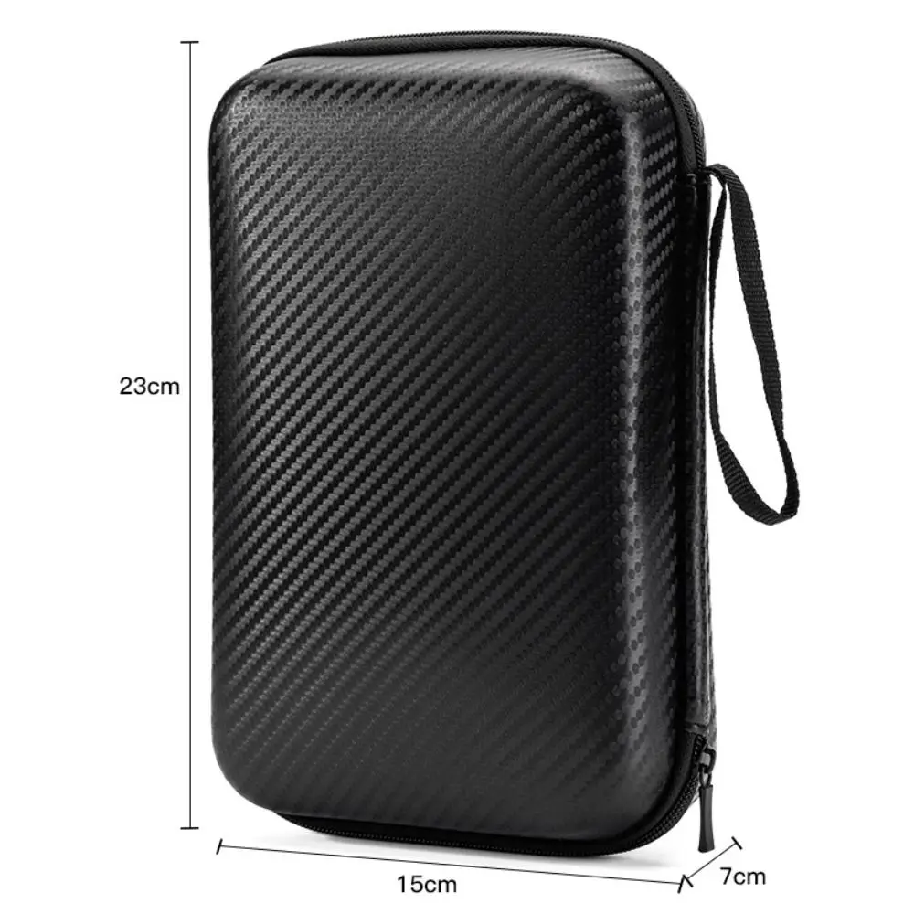 Shockproof Headphones Carrying Case Waterproof EVA Earphone Storage Bag Wear-resistant Lightweight Electronic Products