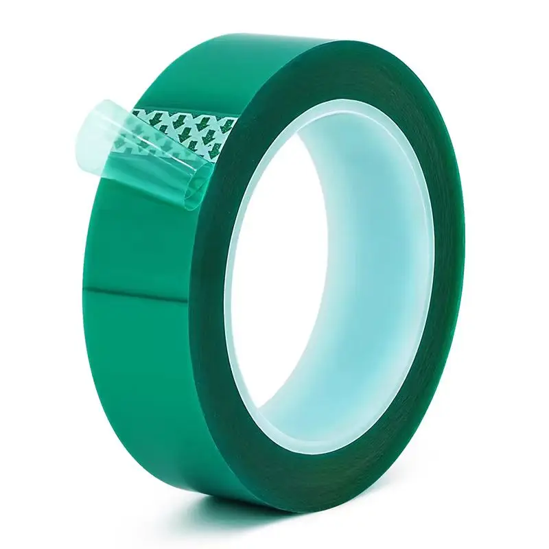 PET Green High-Temperature Tape Is Used For Electronic Component Electroplating, Welding, Baking Paint Shielding And Protective