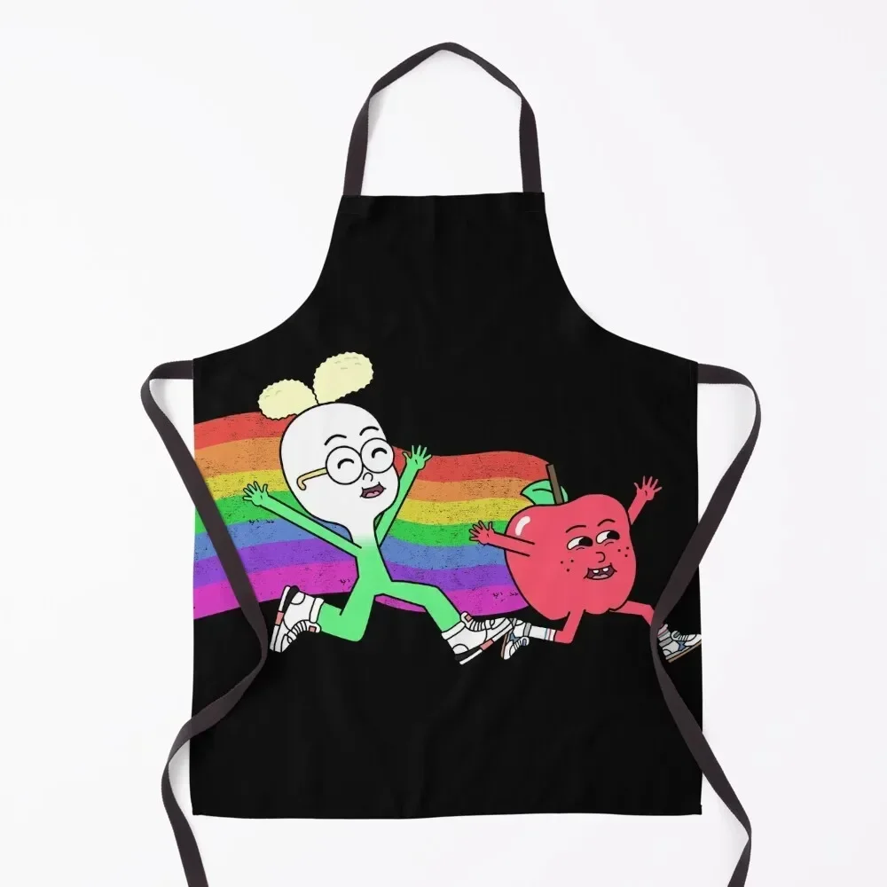 Apple and Onion Apron cookings for women Smock for hairdressing waiter Useful Things For Kitchen Apron