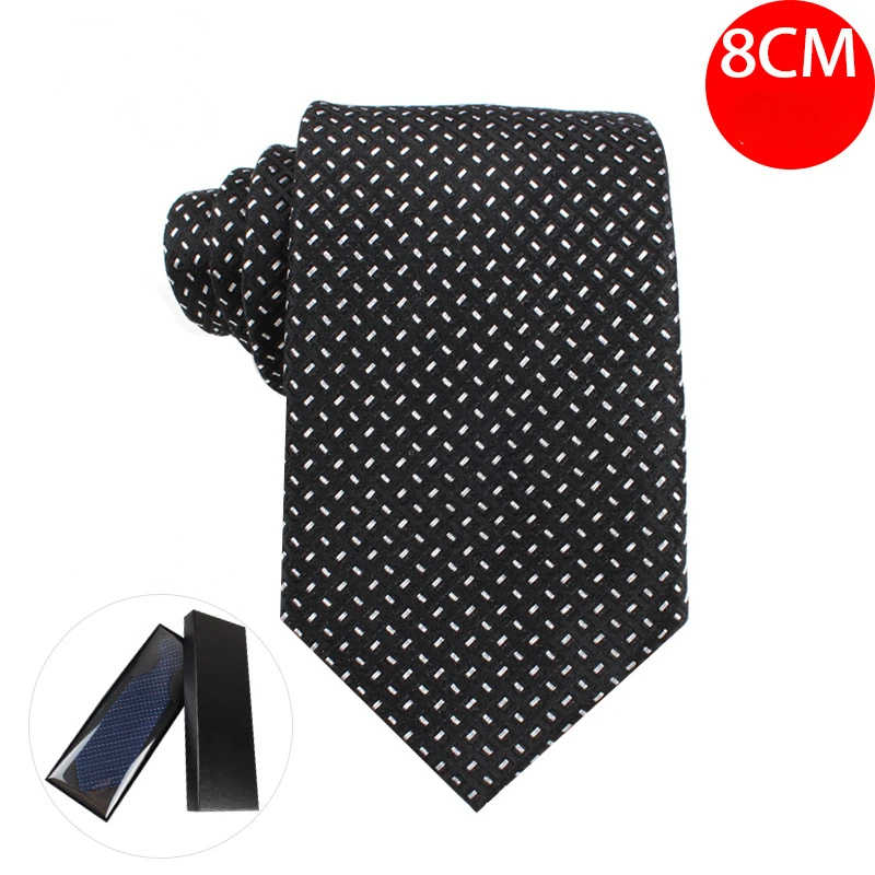 

Tie Mens Silk Tie Wedding Suit 8cm Color Woven Tie