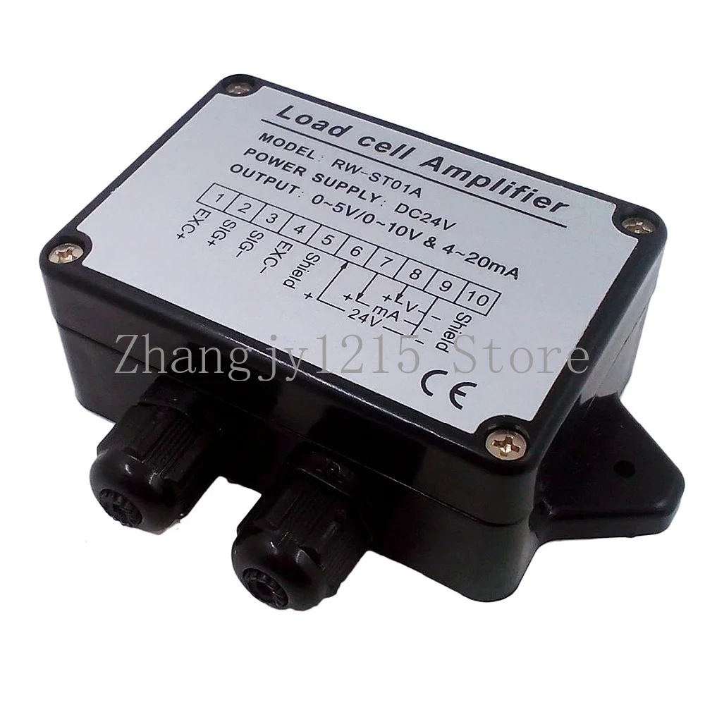 RW-ST01A Electronic Scale Weighing Signal Transmitter 0~5V/0~10V/2~24MA Electronic Scale Strain Gauge Load Cell Amplifier