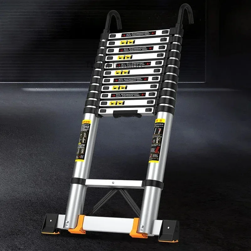 Multi-purpose Industrial Herringbone Step Ladders Stable Telescopic Aluminum Ladders Folding Ladders Engineering Lifting Stairs