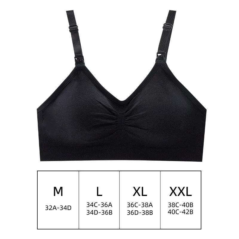 Hand Free Pumping Nursing Bra Women For Breast Special Underwear Maternity Breastfeeding Bras Can Wear All Day Pregnancy Clothes view 4