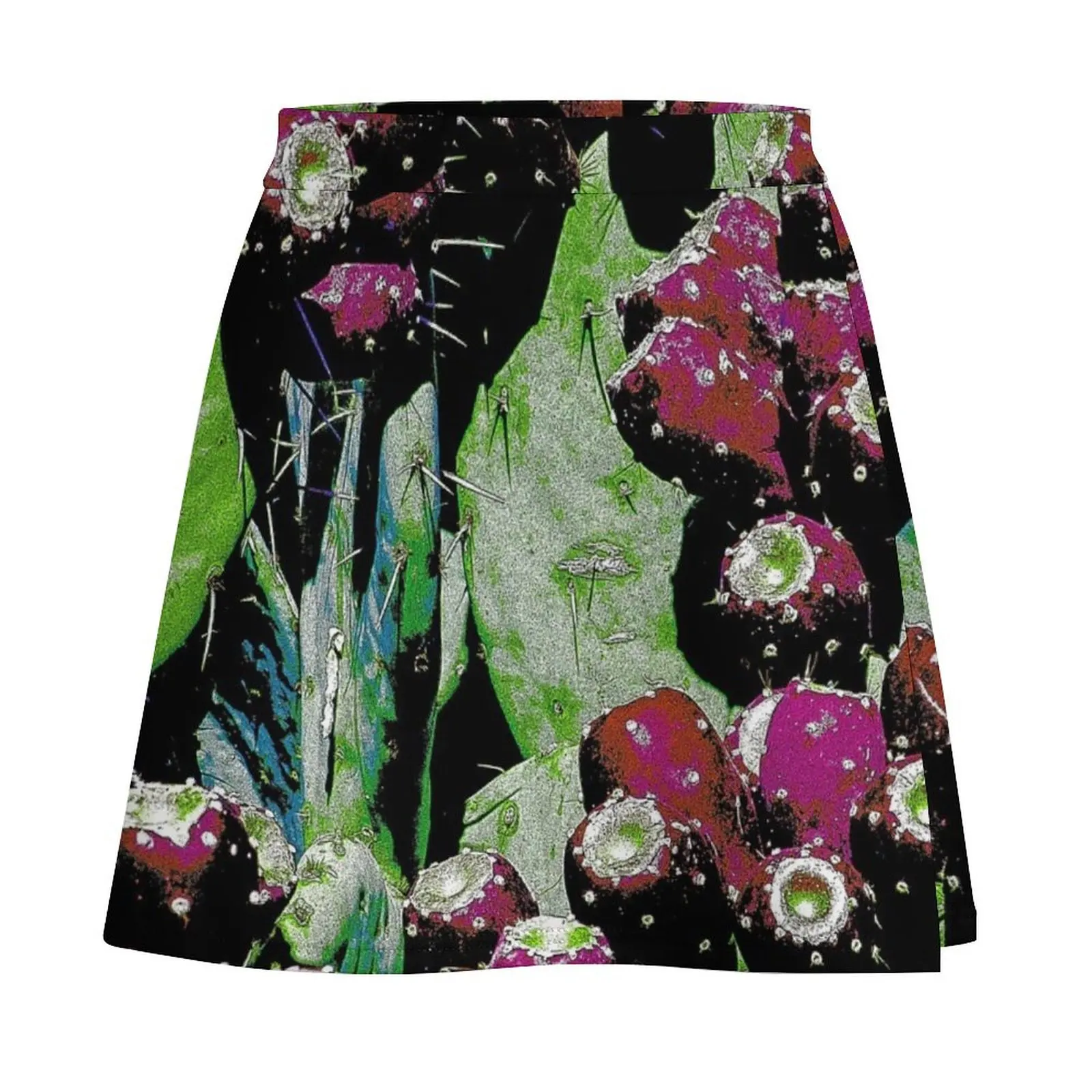 Prickly Pear Cactus Mini Skirt girls skirt cosplay summer clothes Women's summer skirt Mini