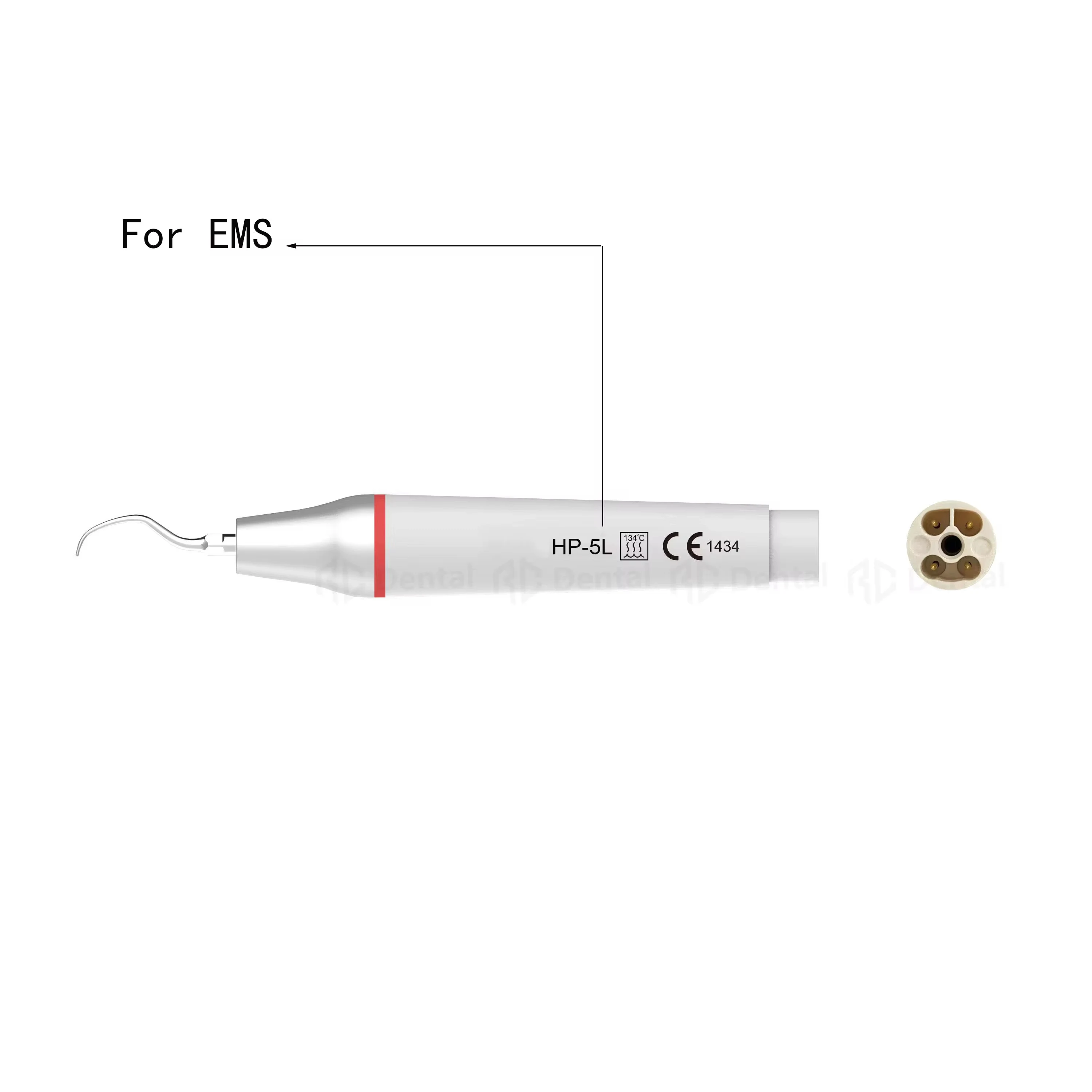 For KAVO PiezoLed Dental Ultrasonic Scaler Dentistry Handpiece with Tip Scaling Tips 201 202 203 Removing Supragingival HP-5L K2