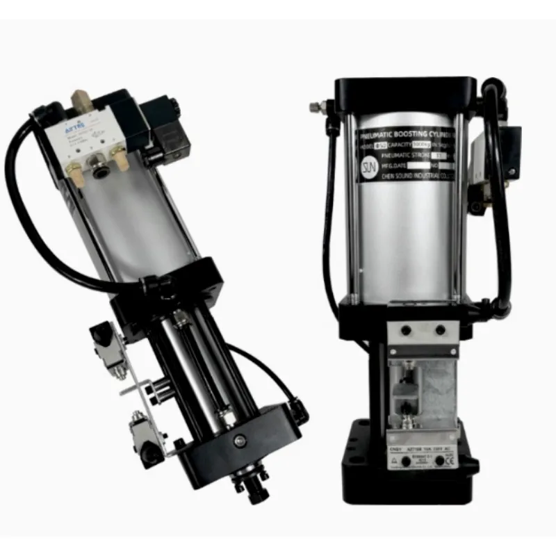 

Pneumatic Boosting Cylinder SUN-3000KG-13MM with Solenoid Valve and Limit Switch