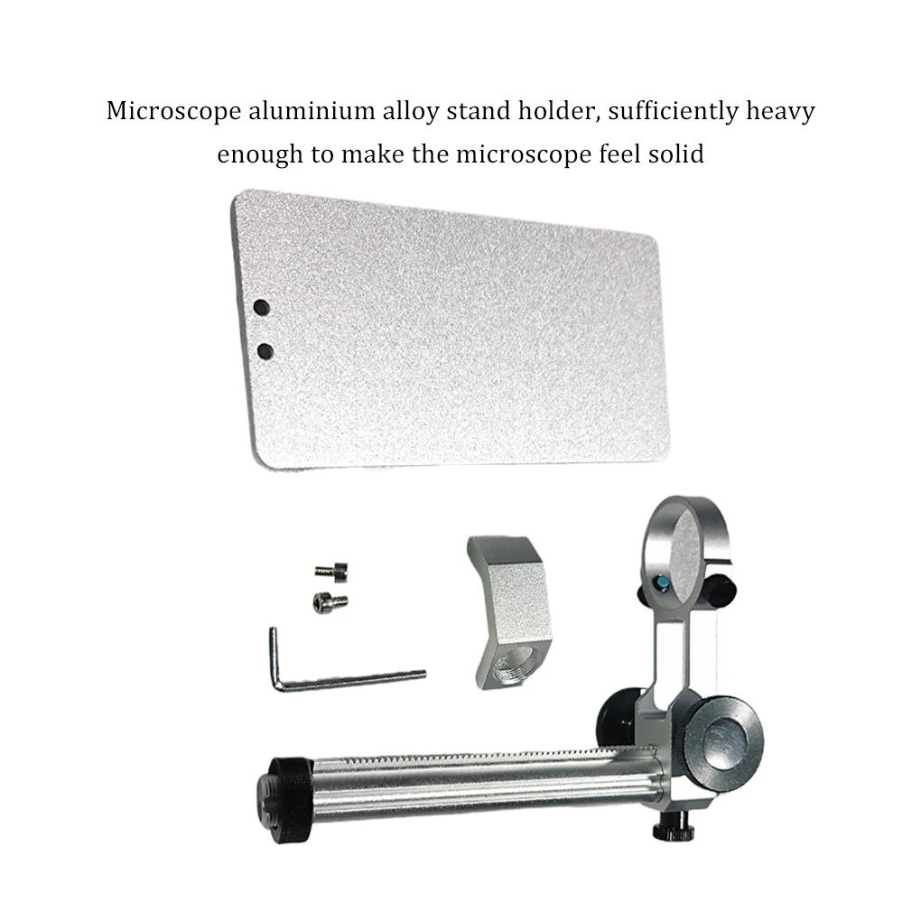 Digital Microscope Aluminum Alloy Stand Bracket Holder Lifting Support Endoscope Magnifier Camera Bracket Table