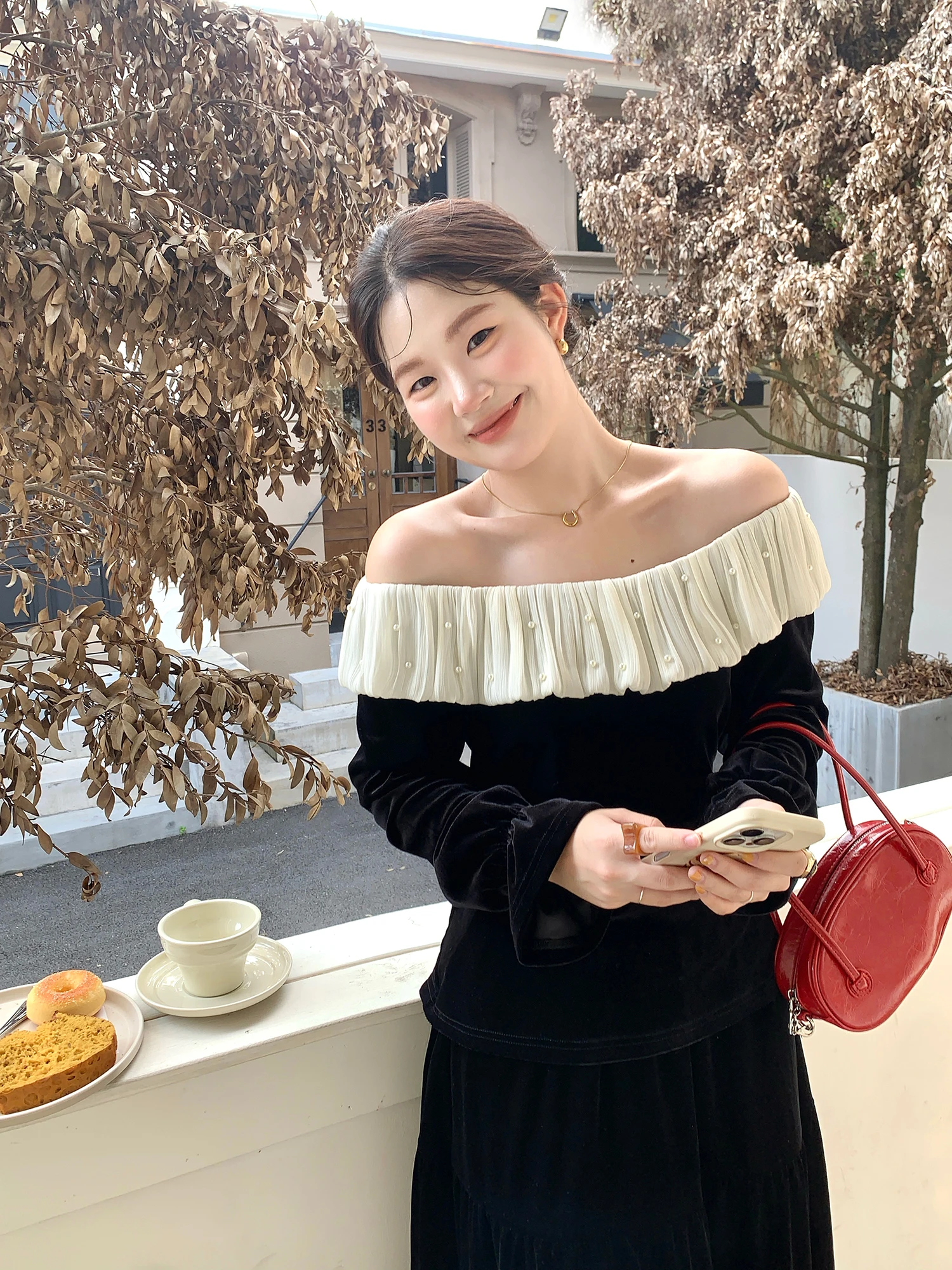 

Женский повседневный свитер из бархата с завязками, облегающий, осенне-зимний, в корейском стиле, на одно плечо, с длинным рукавом, однотонный