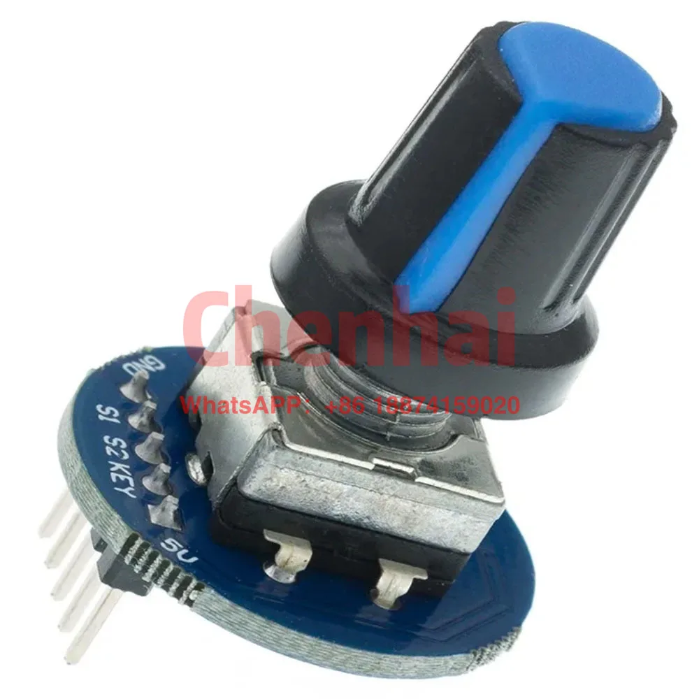 

Good price Rotary Encoder Module for Brick Sensor Development Round Audio Rotating Potentiometer Knob Cap EC11