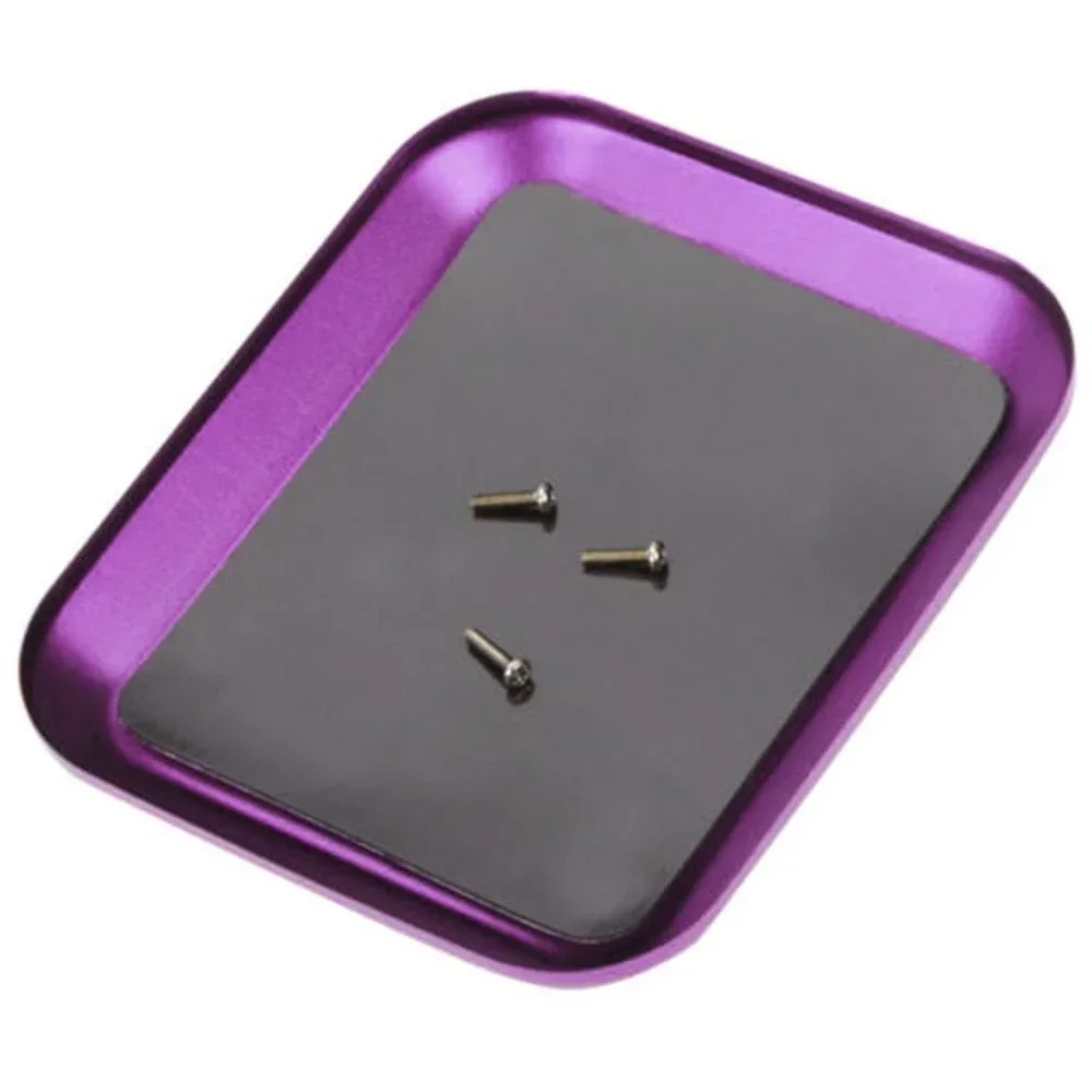 

Repair Tool Aluminium Alloy Weak Magnetic Screw Tray Plate For Airplane Car Boat Crawler SCX10 D90 D110 Model Repair Tool Co