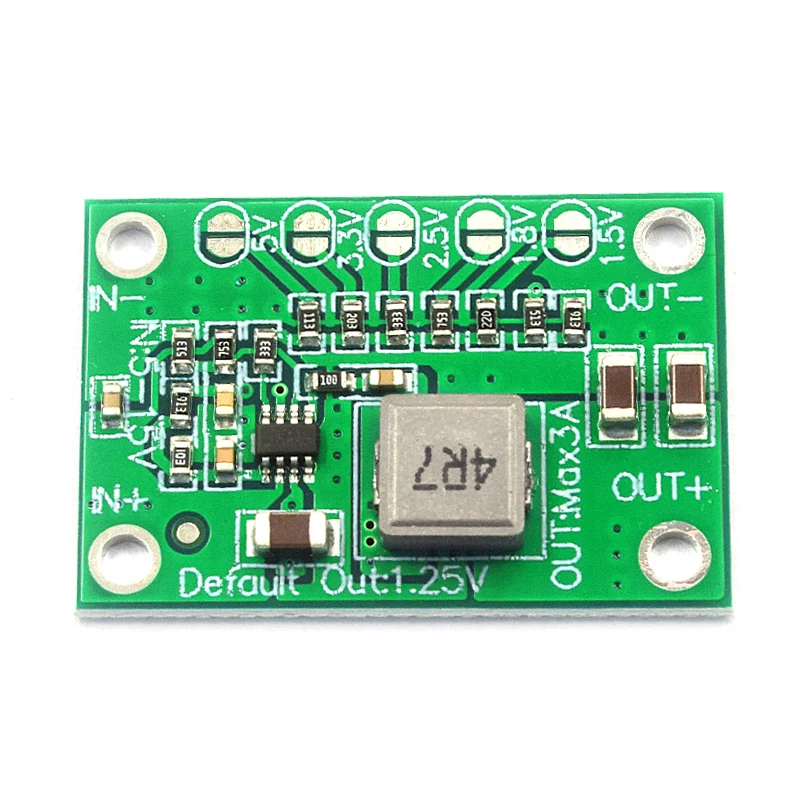 CA1235 Adjustable Power Module CA-1235 Buck Power Module 1.25V 1.5 1.8 2.5 3.3 5V Output 5-16V 3A Input Step-Down Power Supply