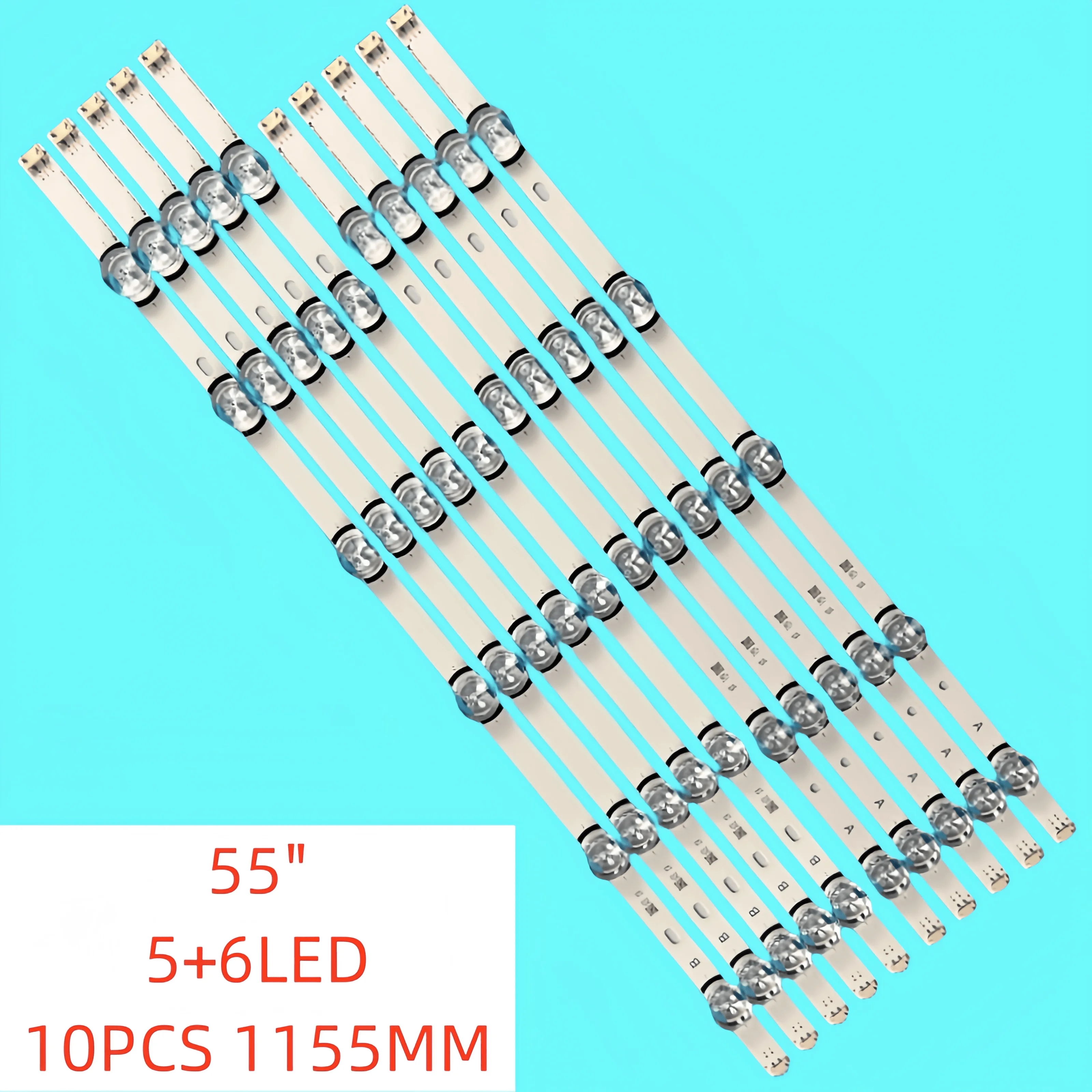 10 sztuk/zestaw nowe podświetlenie LED dla LG Innotek DRT 3.0 55 \