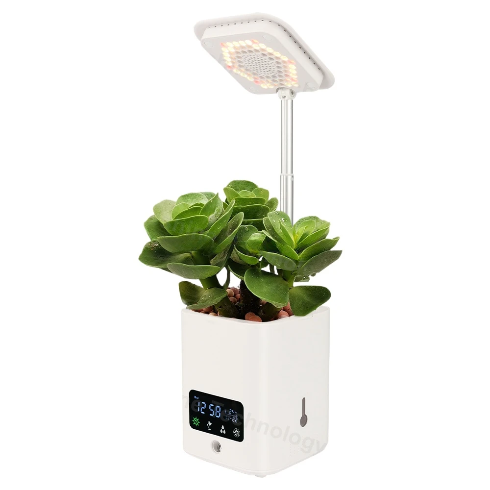 

Newest Mini Indoor Desktop Indoor Garden For Plants Indoor Smart Garden Hydroponic Flower Planter Home Garden with smart plant