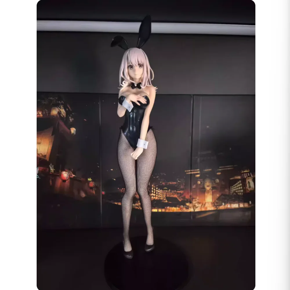 

FREEing B-STYLE Mona Kawai Bunny Girl Anime Figure Medaka Kuroiwa Is Impervious to My Charms Action Figure Sexy Model Doll Toys