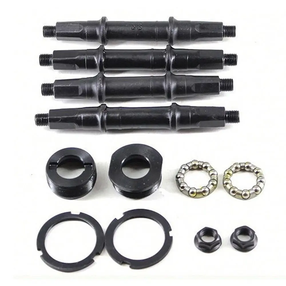 Bicycle Bike Bottom Bracket With Bottom Bracket Square Hole Axle Kit For 68mm BB Shell 3S/5S Middle Axle