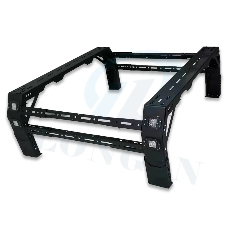 

Universal Adjustable Roll Bar Steel Carrier Cage Truck Bed Rack Ladder Ute Tub For Amarok Mitsubishi Triton L200 Ram 1500