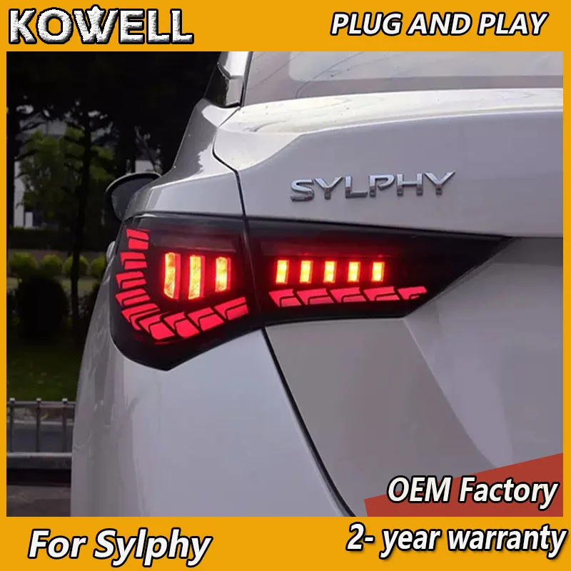 Car Styling for Nissan Sylphy Tail Light 2020-2022 Sentra Taillight Rear DRL Fog Brake Turn Signal Reversing