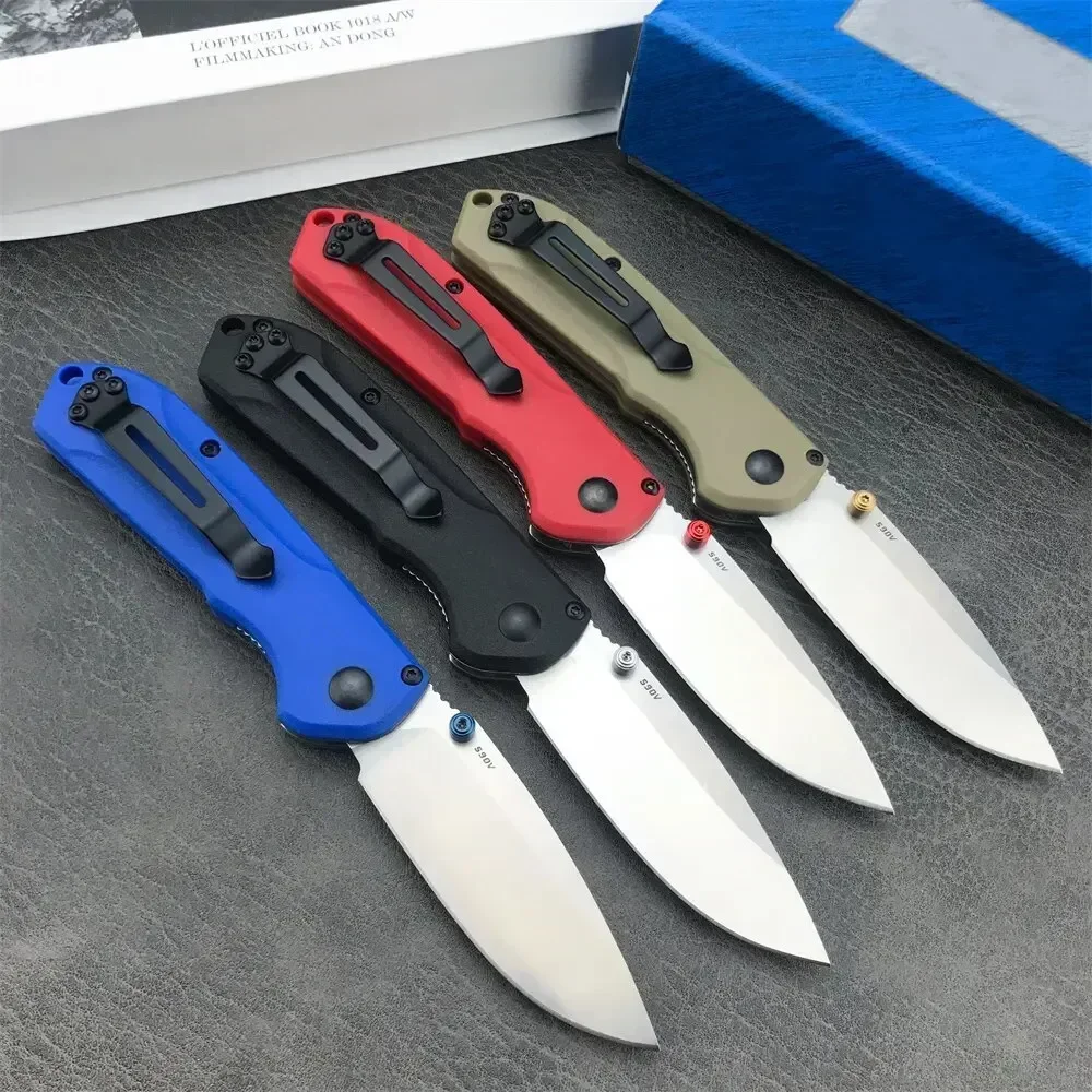 

565 Hunting Jackknife Pocket Knife Tactical Survival Self Defense Camp Folder Clip Knife Mini BM Folding Knives Hand Tools EDC