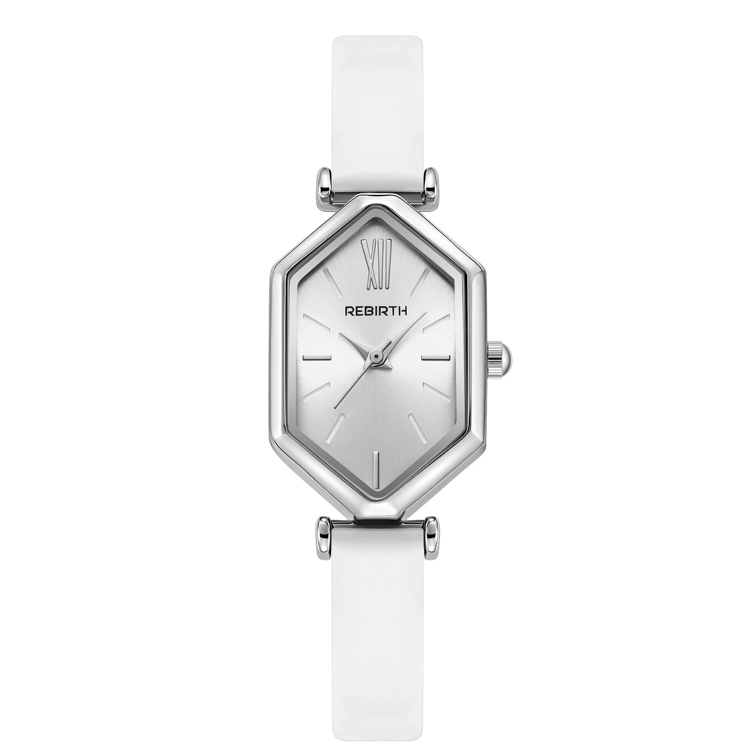 Relógio de quartzo com cinto casual, moderno, simples e versátil