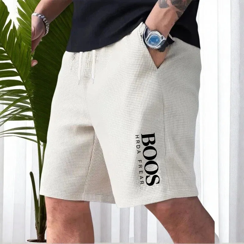 Mens Beach Shorts Print Casual Quick Drying Man Swimwear Summer Hot Sales Sweatpants Surf Outdoor Swimming Fitness Sports Shorts