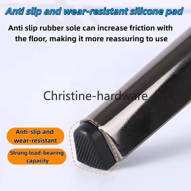 Brushed Bronze Color Metal Furniture Legs Set of 4, DIY Replacement for Cabinet Legs, Sofa Legs, Chair Legs