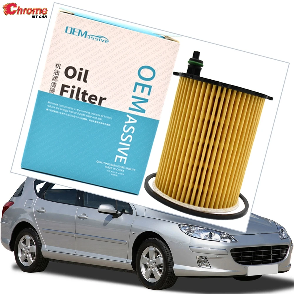 1109AY Oil Filter For Peugeot 206 SW 207 CC 308 SW 508 Expert Tepee / 207 Bipper 2007 - 2018 / 407 2004 - 2018 / 206 2001 - 2010