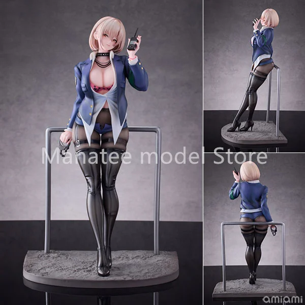 Hobby sakura Original Naughty Police Woman illustration by CheLA77 1/6 PVC Action Figure Anime Model Toys Collection Doll Gift