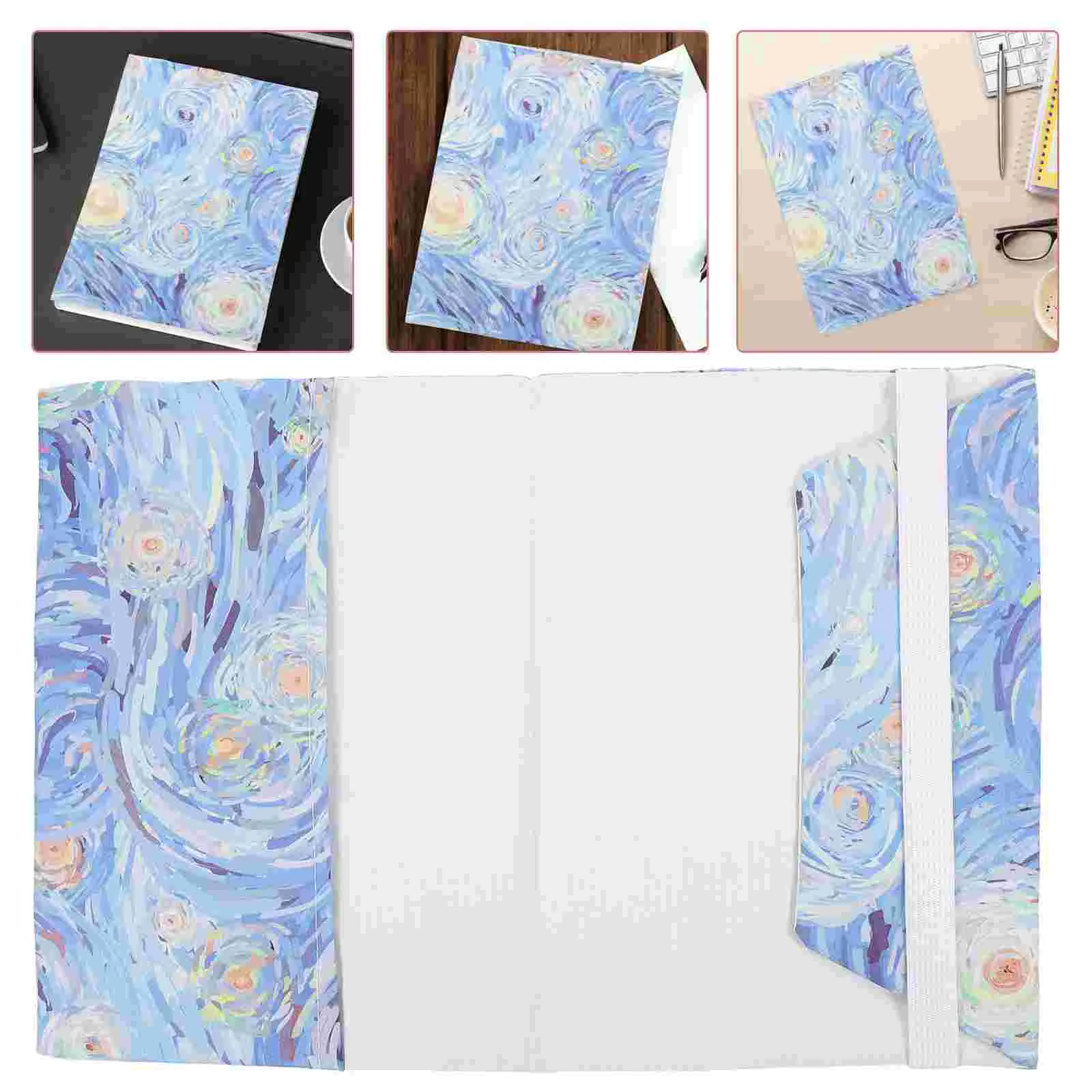 

Handmade Book Cover Decor Cloth Covers Protector Fabric Decorative Stylish Exquisite Hand-made