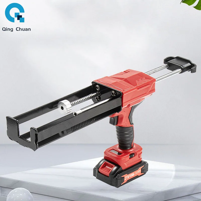 Electric caulk gun household fully automatic electric double tube sewing glue gun  electric sealing gun