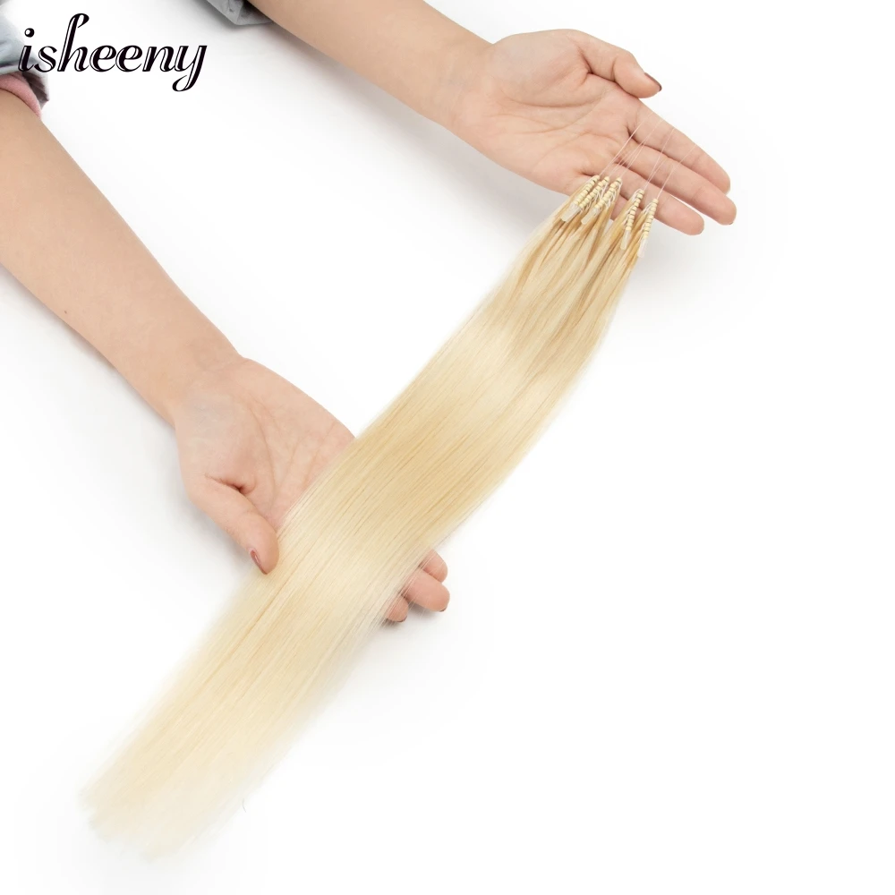 Extensions de Cheveux en Micro Perles en Silicone 8D, Anneau de Caractéristique Invisible, Mini Perles, Facile à Installer, Noir, Marron, Blond, 30g