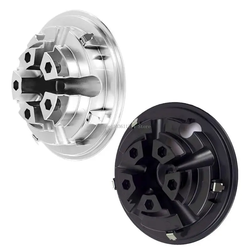  4Pcs Light weight 8inch Golf Cart Hub Caps Hubcaps Protector Rims Golf Cart Wheel Covers Hub Caps Easy Installation