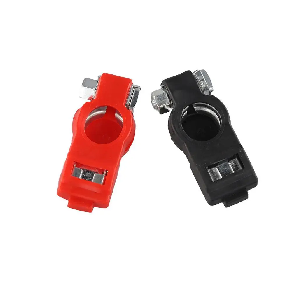 Car Battery Pile Head Pure Copper Thickened Connection Clamp Auto Battery Post Joint Low Current Consumption Anti-corrosion Tool