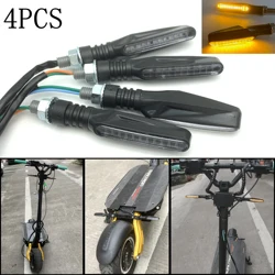 4PCS Universal LED Turn Signal Light 12V for Dualtron Electric Scooter Thunder DT3 Victor Motorcycle Modified Light With Switch