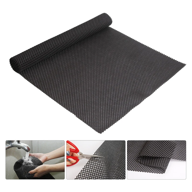 150x50cm Car Anti Slip Pad Multifunc Car Trunk Mat Soft DIY Free Cutting Easy Clean Outsize Mesh Fabric PVC Foam  Anti Slip Mats