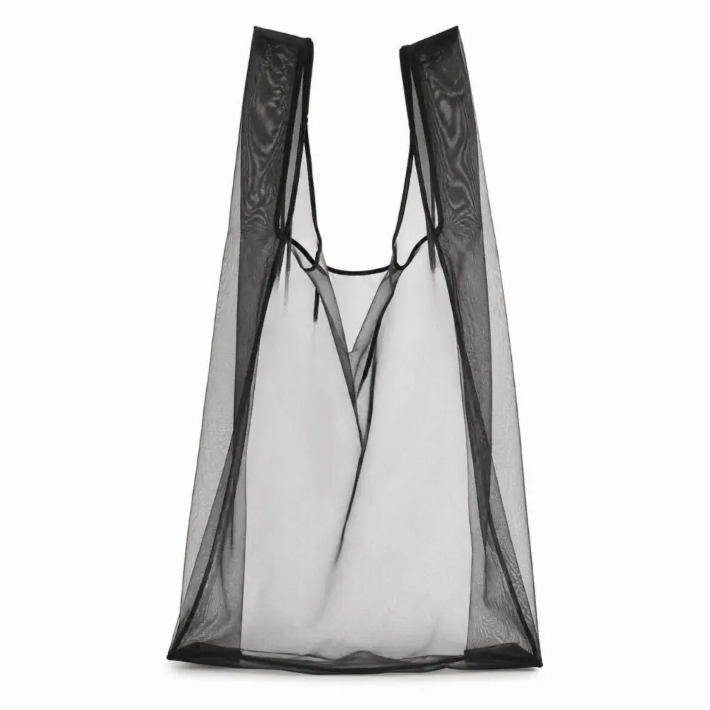 Creative Organza Tote Bag Multicolor Gauze Shopping Bag Large Capacity Gift Bag Wrapping