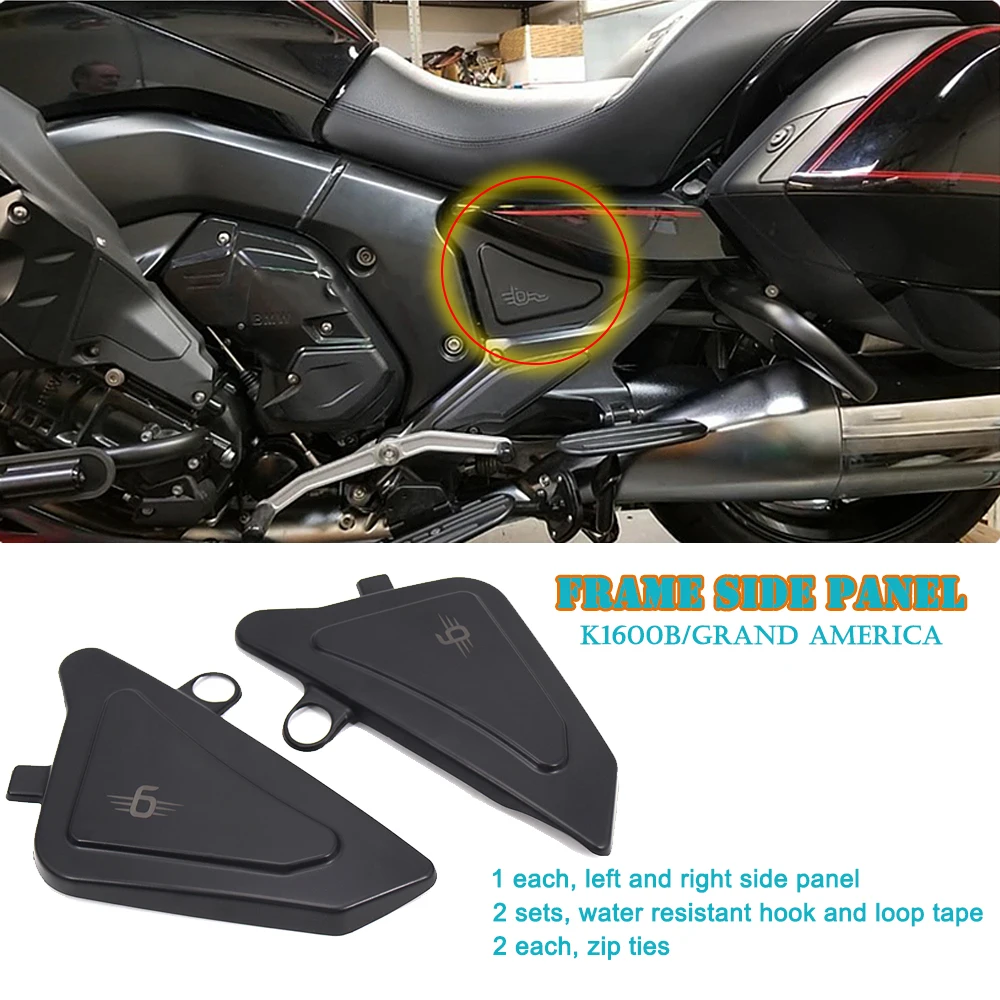 NEW K 1600 B Motorcycle Fill Panels Fairing Cowl Cover Plates Tank Trim For BMW K1600B K1600Grand America 2018 2019 2020 2021