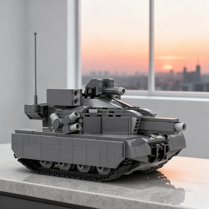 

551pcs MOC Armadillo Main Battle Tank Model Building Blocks Architecture Christmas Gifts Toys Creative DIY Idea Education