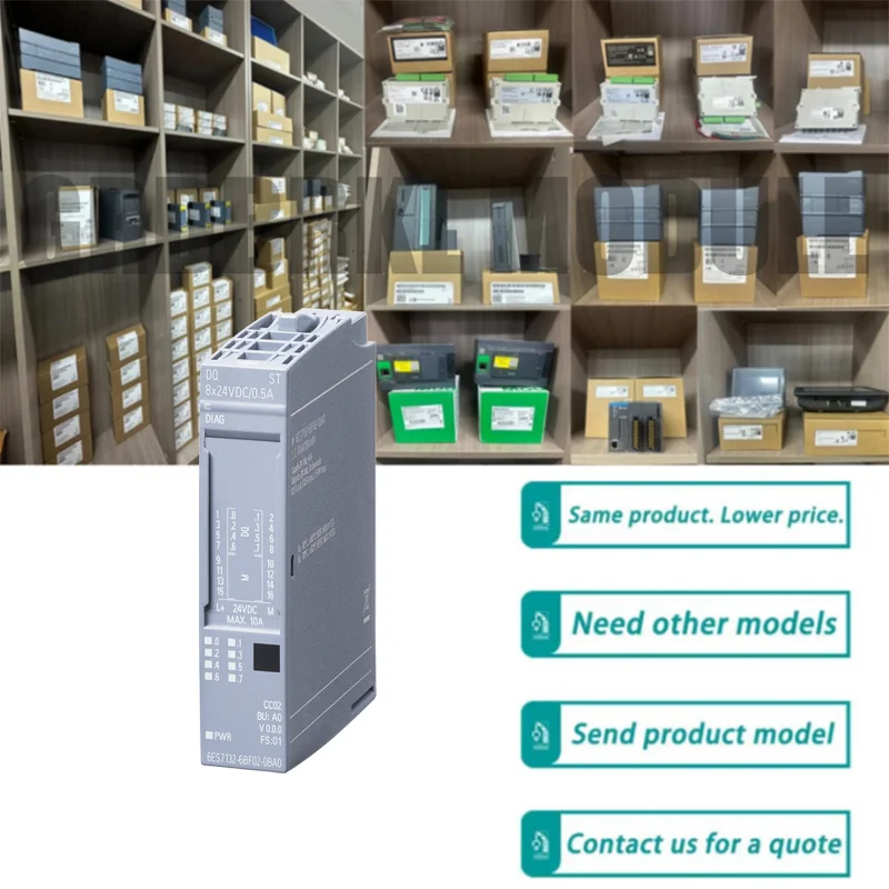 Nouveau Module PLC d'origine 6ES7132-6BF01-0BA0