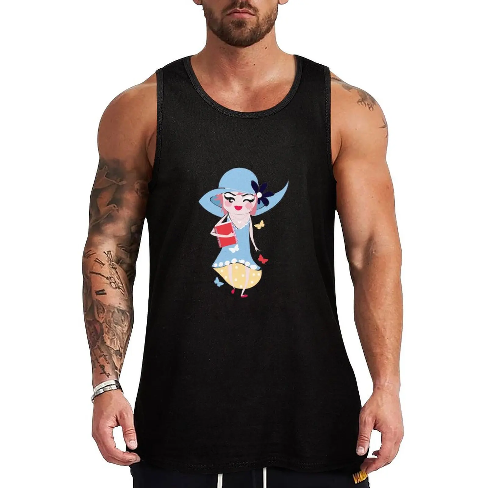 

Summer Girl Tank Top T-shirt man gym shirts t-shirt gym man