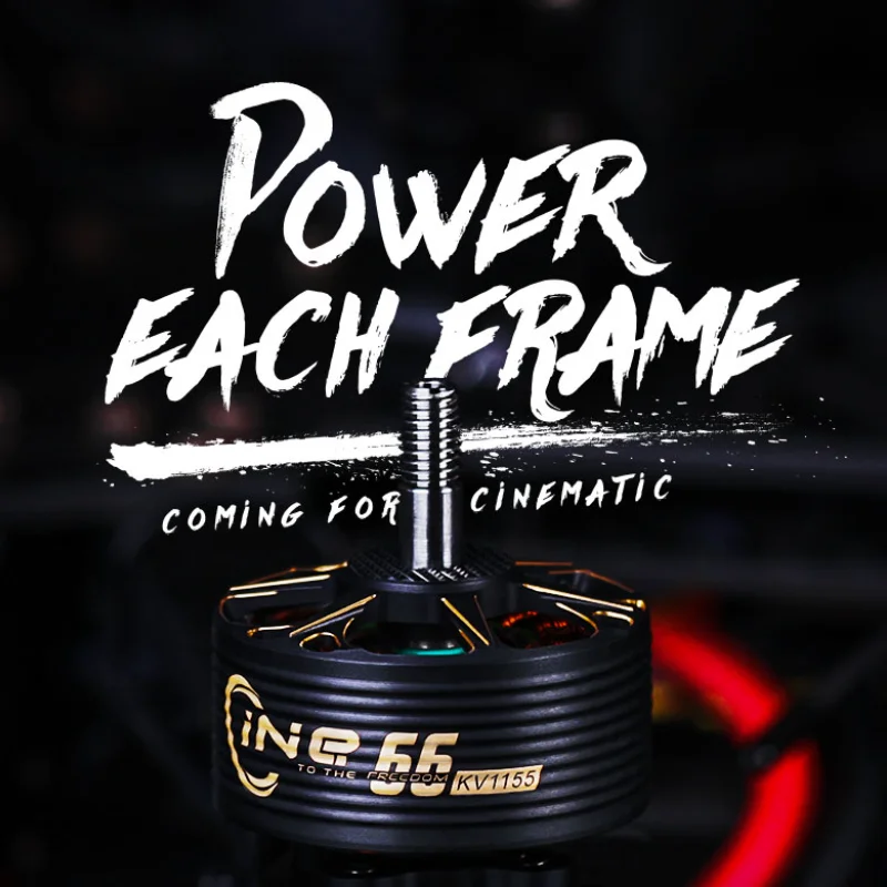 

T-MOTOR T-Hobby CINE66 2812 Fpv Racing Best Drone Motor 4-6S KV925/KV1155 Brushless Motor For FPV Freestyle Version Drones DIY