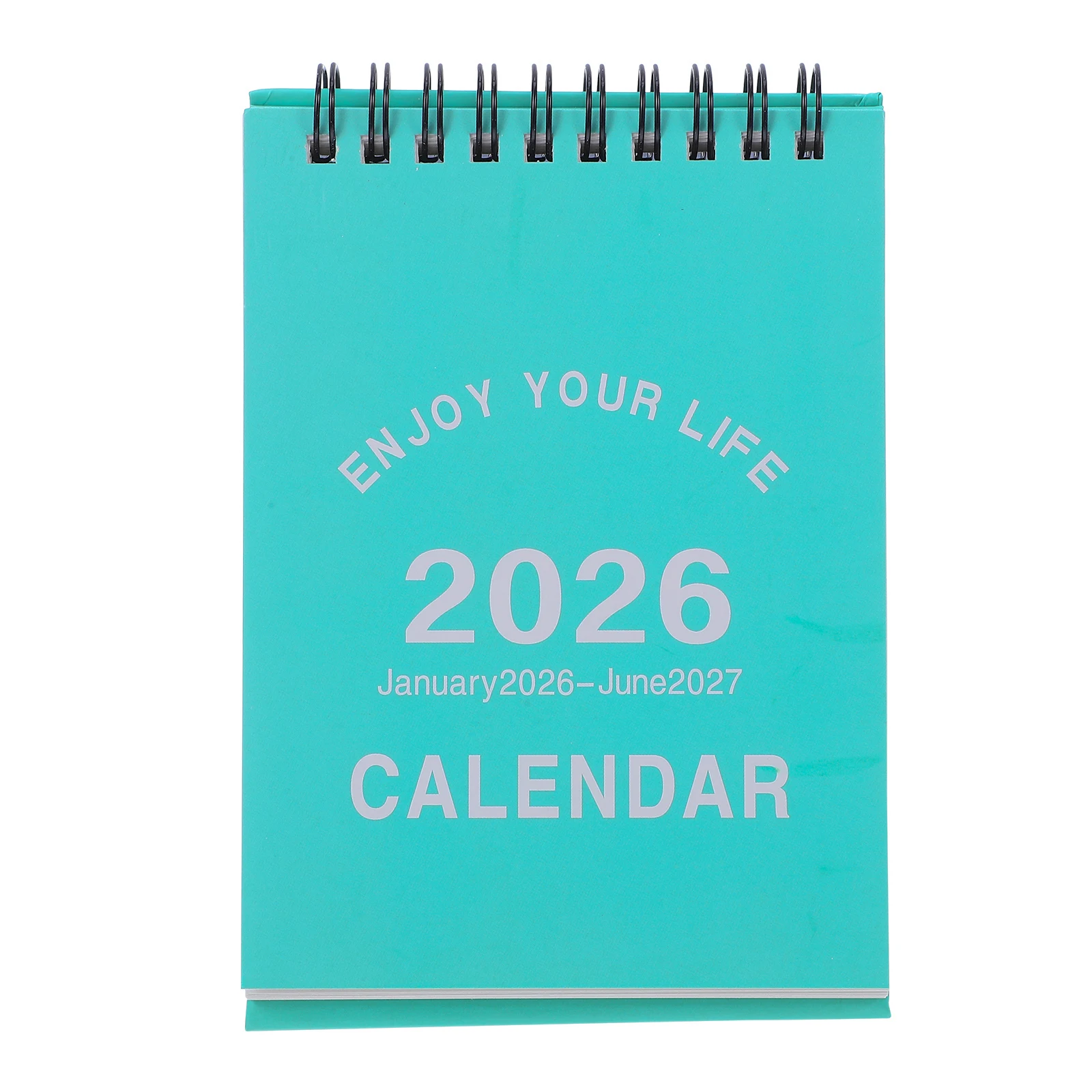 

Компактный настольный календарь 2026, мини-ежедневник с откидными листами для офиса, дома, учебы, черный, маленький настольный календарь 2026