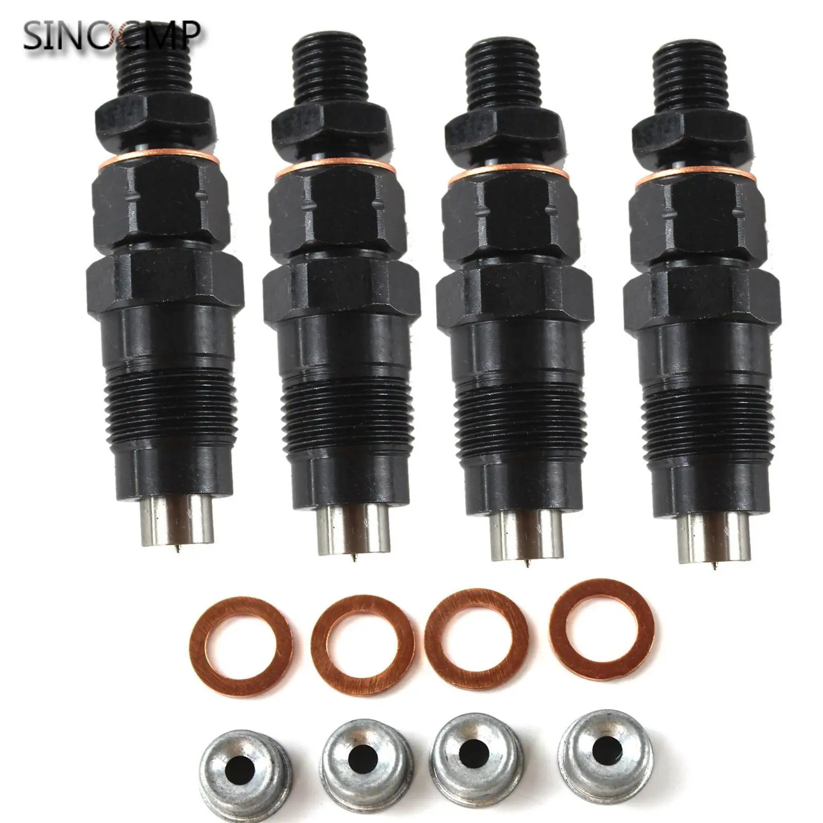 

4pcs New Fuel Injector 131406490 For Perkins Engines 404-22T 104-22 403D-15 404C-22 404D-22T Farmall 31 45 50 60 Case SR130