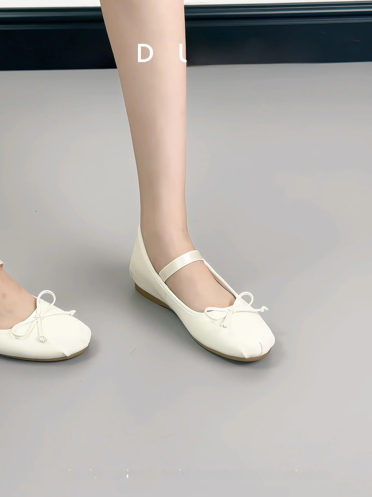 lamb-leather-mary-jane-ballet-flats-women's-low-cut-2026-new-style-large-size-women's-shoes-korean-style-round-toe-anti-slip