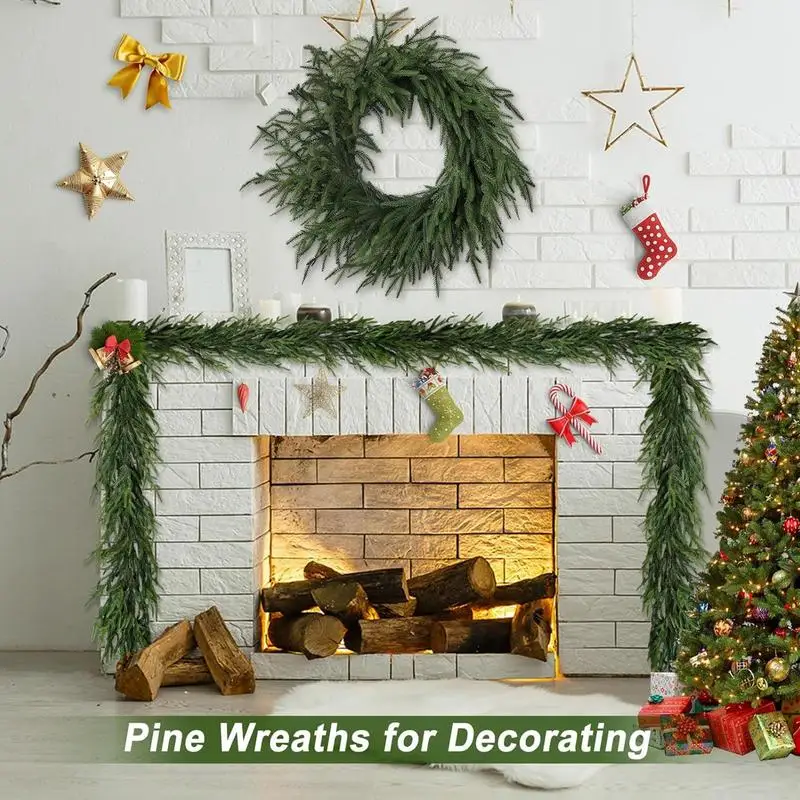 Christmas Decorations Wreath Christmas Decor Window Wreath Handmade Christmas Wreath For Porches Hallways Decks Walls